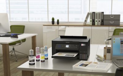 ¿Cómo restablecer los niveles de tinta de mi impresora EPSON Ecotank?