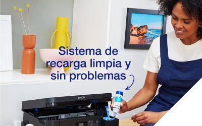 Rellenar depósitos de tinta Ecotank