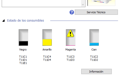 ¿Cómo consultar los niveles de tinta de mi impresora Epson?